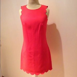 Pink Jcrew Neon Dress